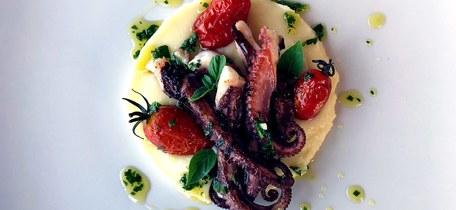 OCTOPUS, POTATOES AND PARSLEY
