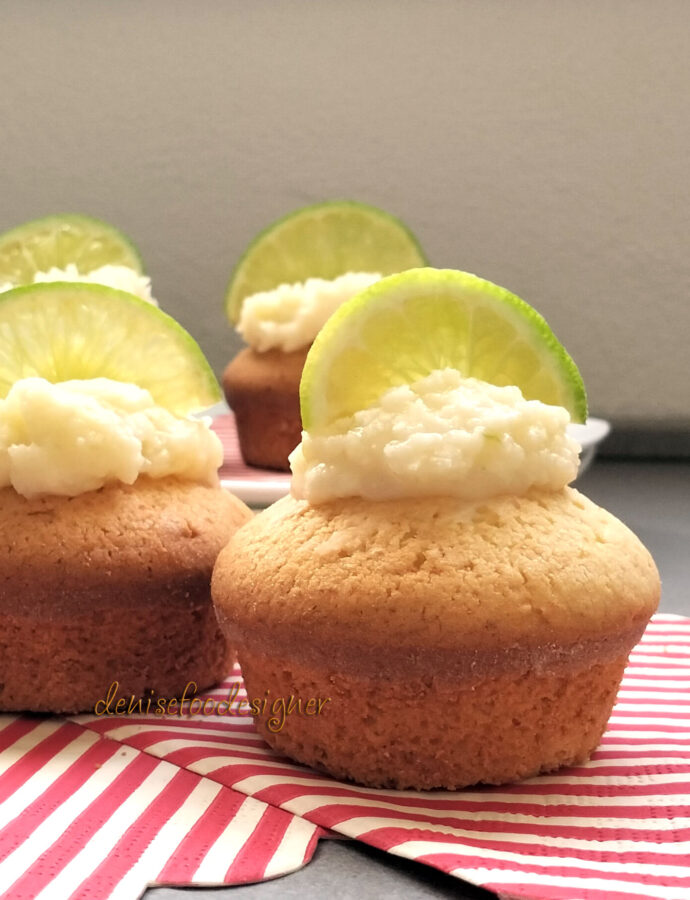 VANILLA AND LIME CUPCAKES